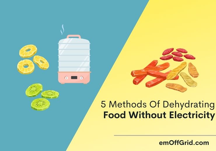 5 Excellent Methods Of Dehydrating Food Without Electricity