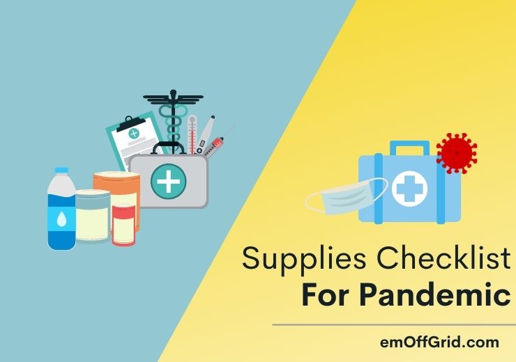 Supplies Checklist For Pandemic